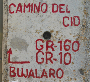 Señalización del sendero Señalización del sendero